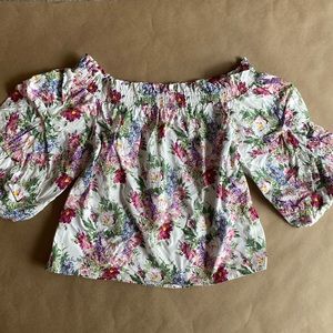 Spring Ready Off-Shoulder Crop Top